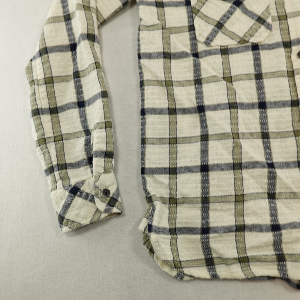 Current/Elliott Shirt Womens Size XS (0) Multicolor Plaid Button Pocket - Picture 5 of 10